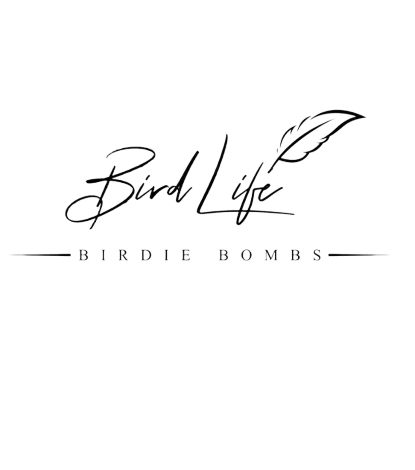 Bird Life --- Birdie Bombs --- logo graphic tee