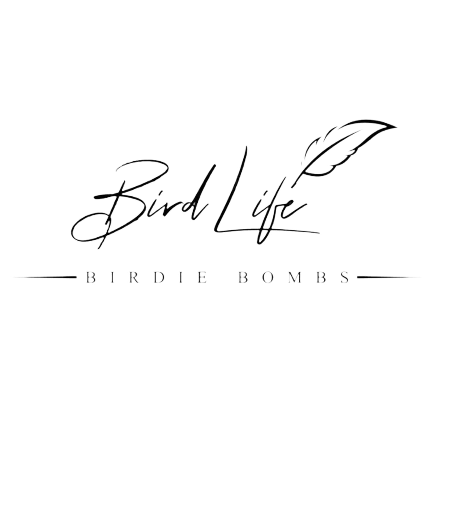 Bird Life "---Birdie Bombs---" Logo Graphic tee