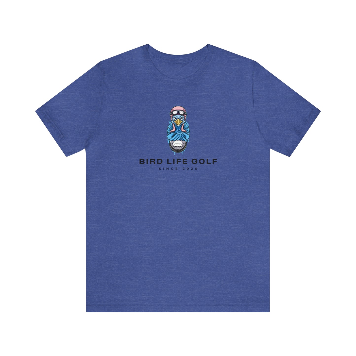 "Bird Life Golf"  Graphic logo Tee Shirt