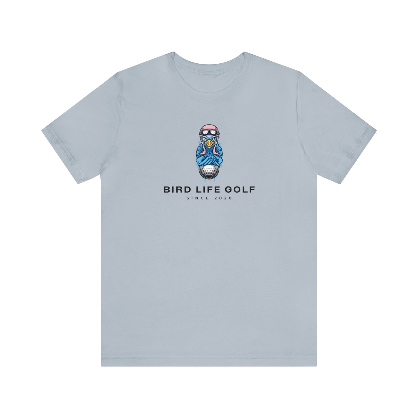 "Bird Life Golf"  Graphic logo Tee Shirt