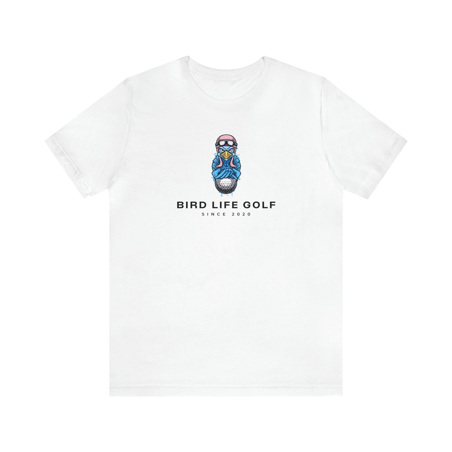 "Bird Life Golf"  Graphic logo Tee Shirt