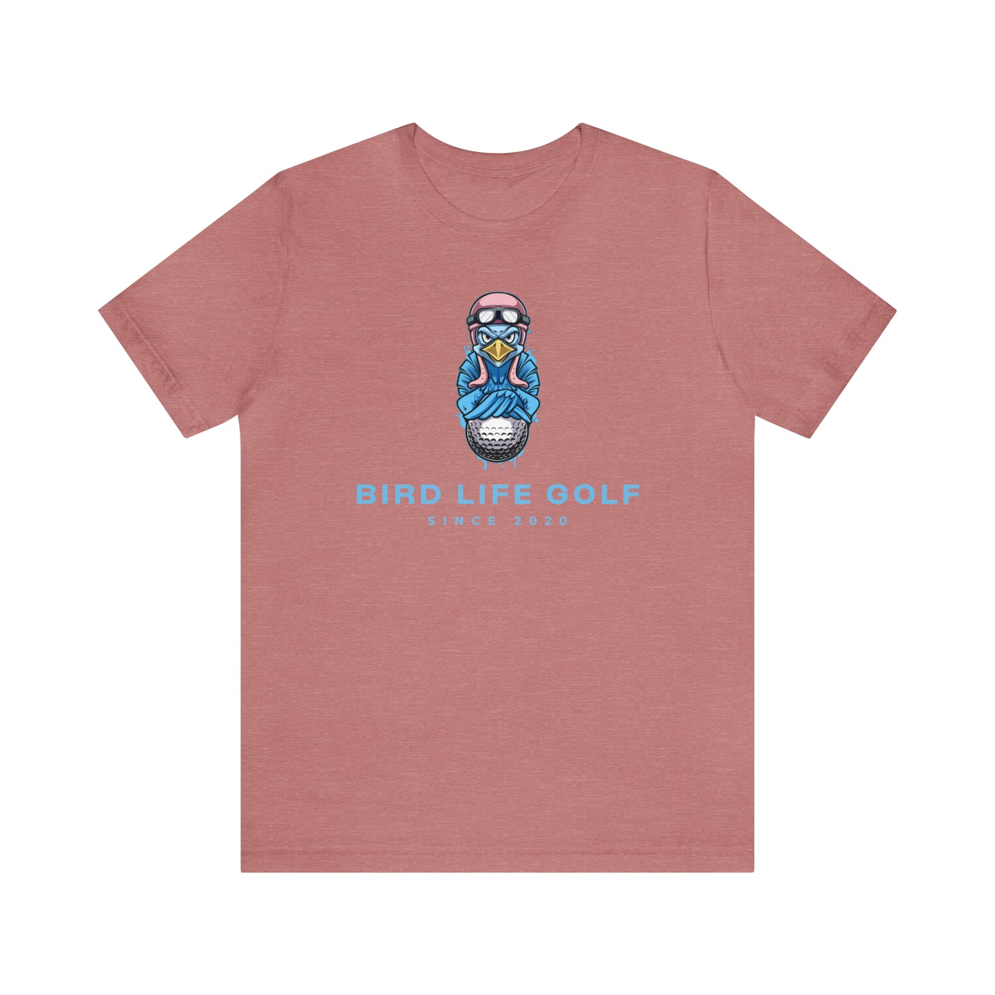 "Bird Life Golf" Graphic logo Tee Shirt