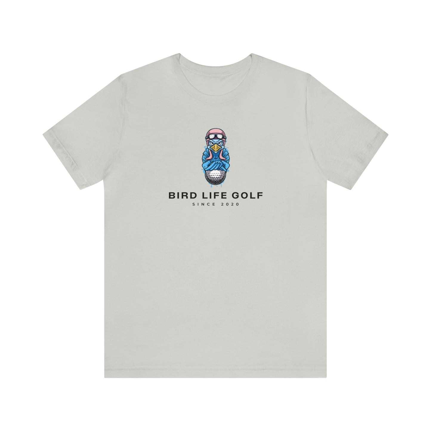 "Bird Life Golf"  Graphic logo Tee Shirt