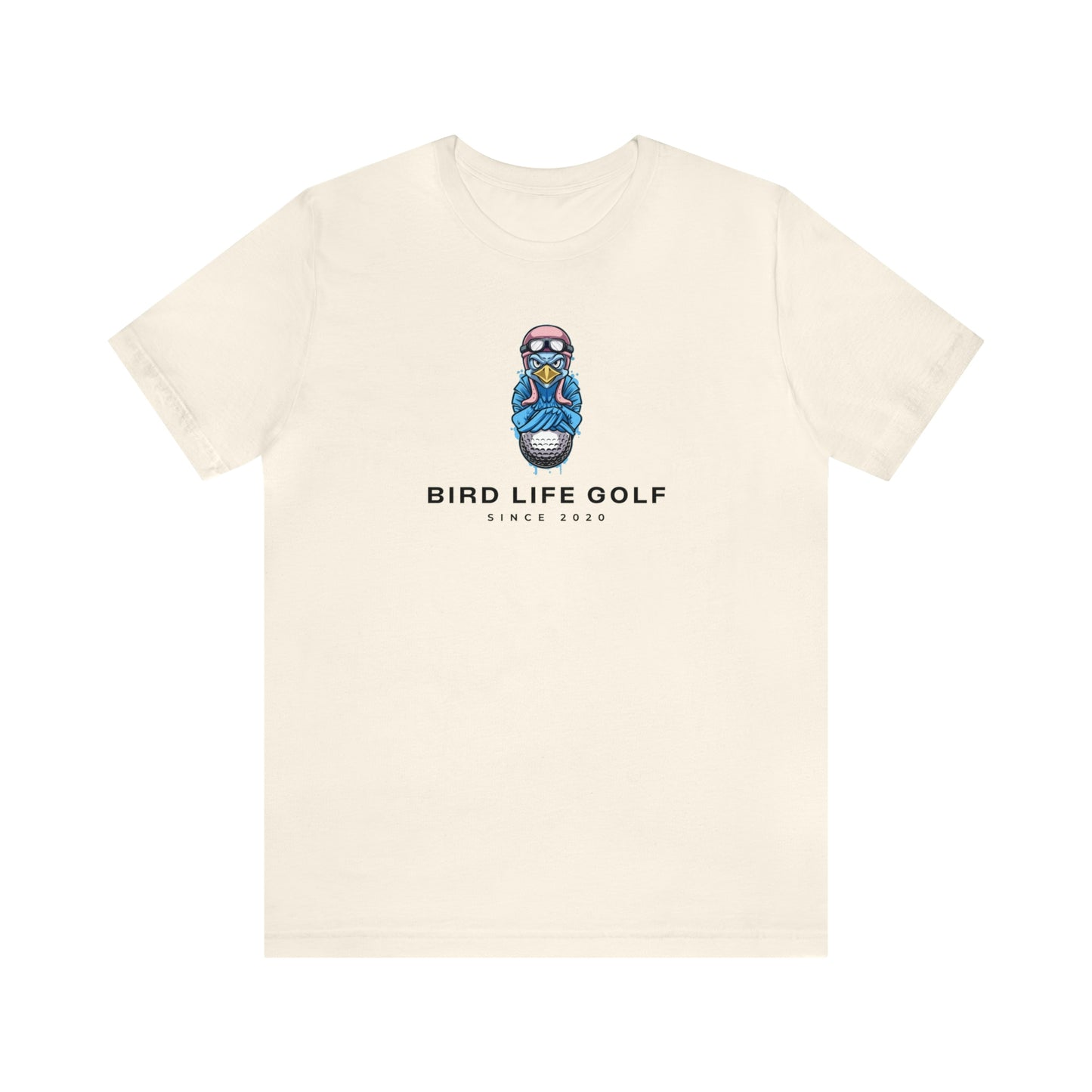 "Bird Life Golf"  Graphic logo Tee Shirt