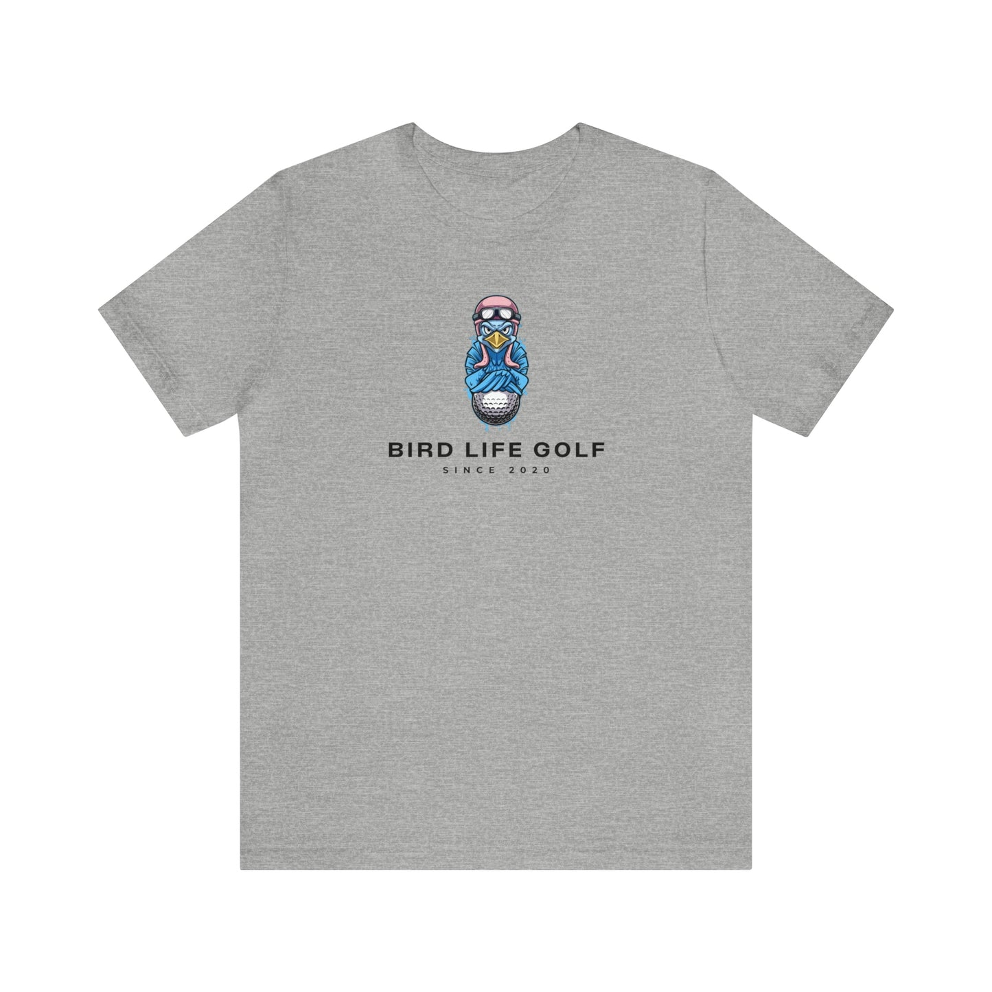 "Bird Life Golf"  Graphic logo Tee Shirt